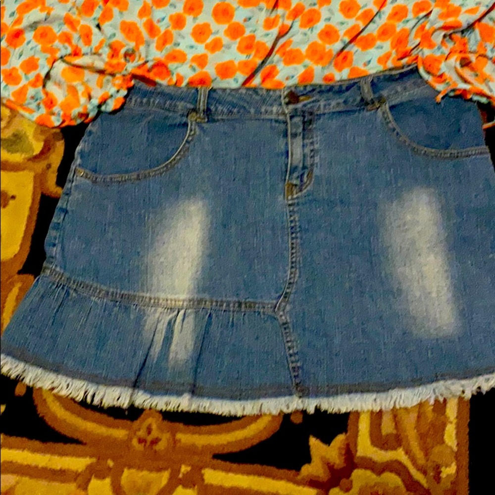 ROYAL WEAR JEAN SKIRT